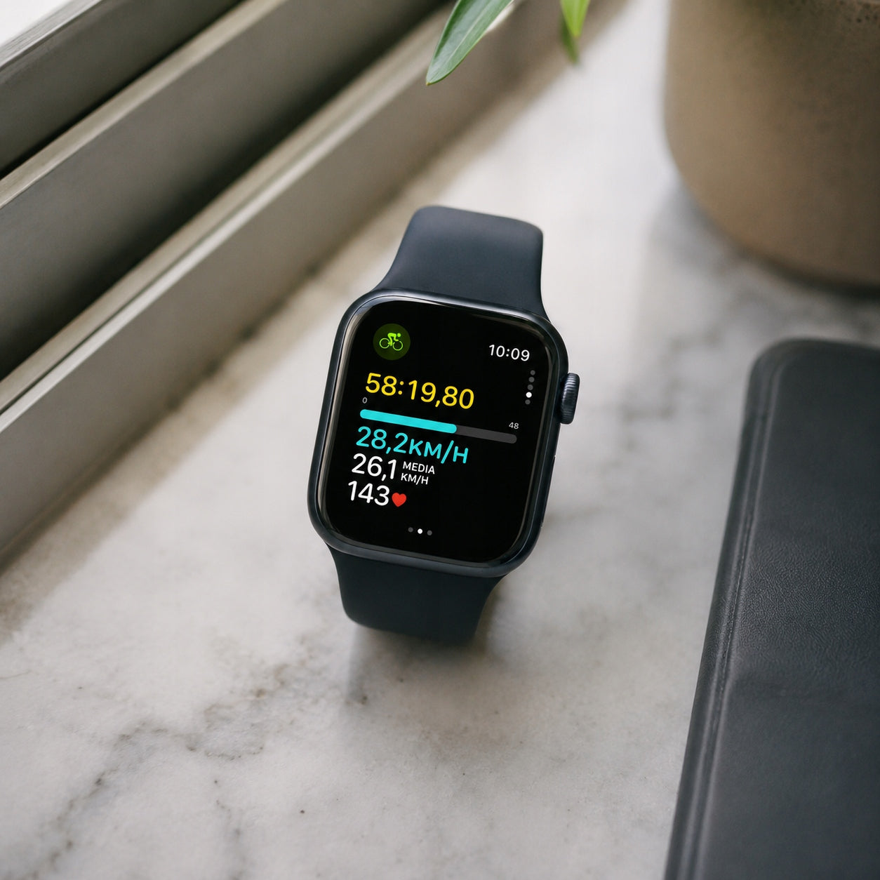 Smartwatch Apple Watch SE 2nd Generation GPS 40mm Black Retina Matrix Manufacturer code MR9Y3QP/A