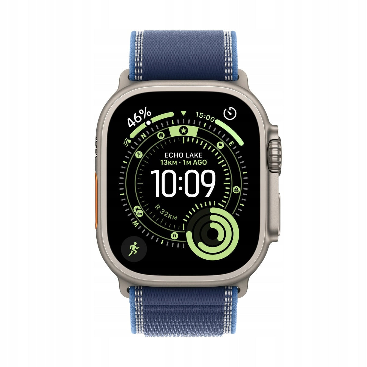 Smartwatch Apple Watch Ultra 3 GPS + Cellular 49mm blue - M/L Manufacturer code MEWU4QP/A