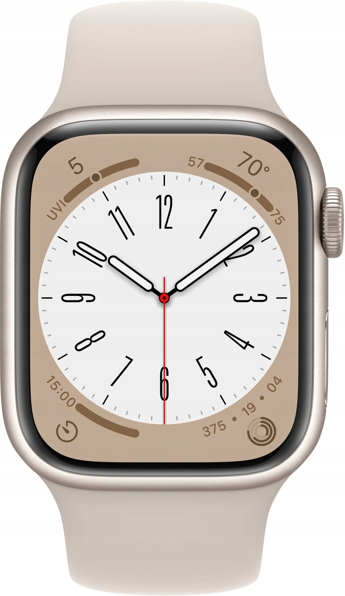 Smartwatch Apple Watch series 8 GPS + Cellular 41 mm beige New Seal Packaging status original