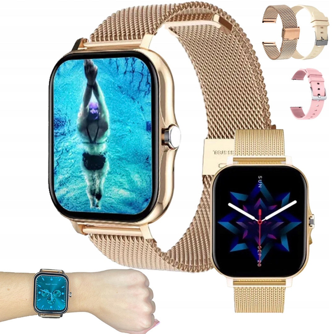 Smartwatch Aseto Women's Smartwatch gold intuitive gold