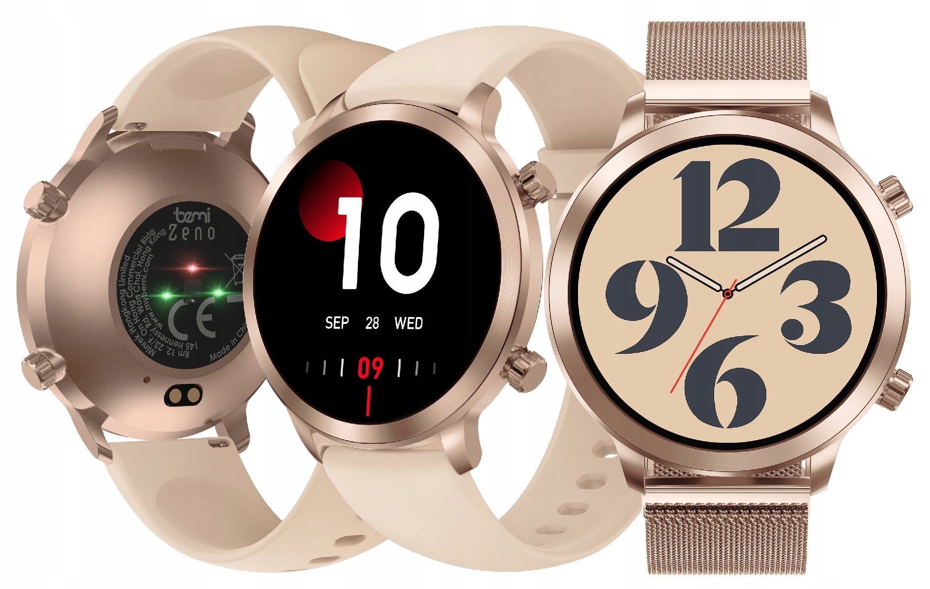 Smartwatch BEMI Zeno AI Gold