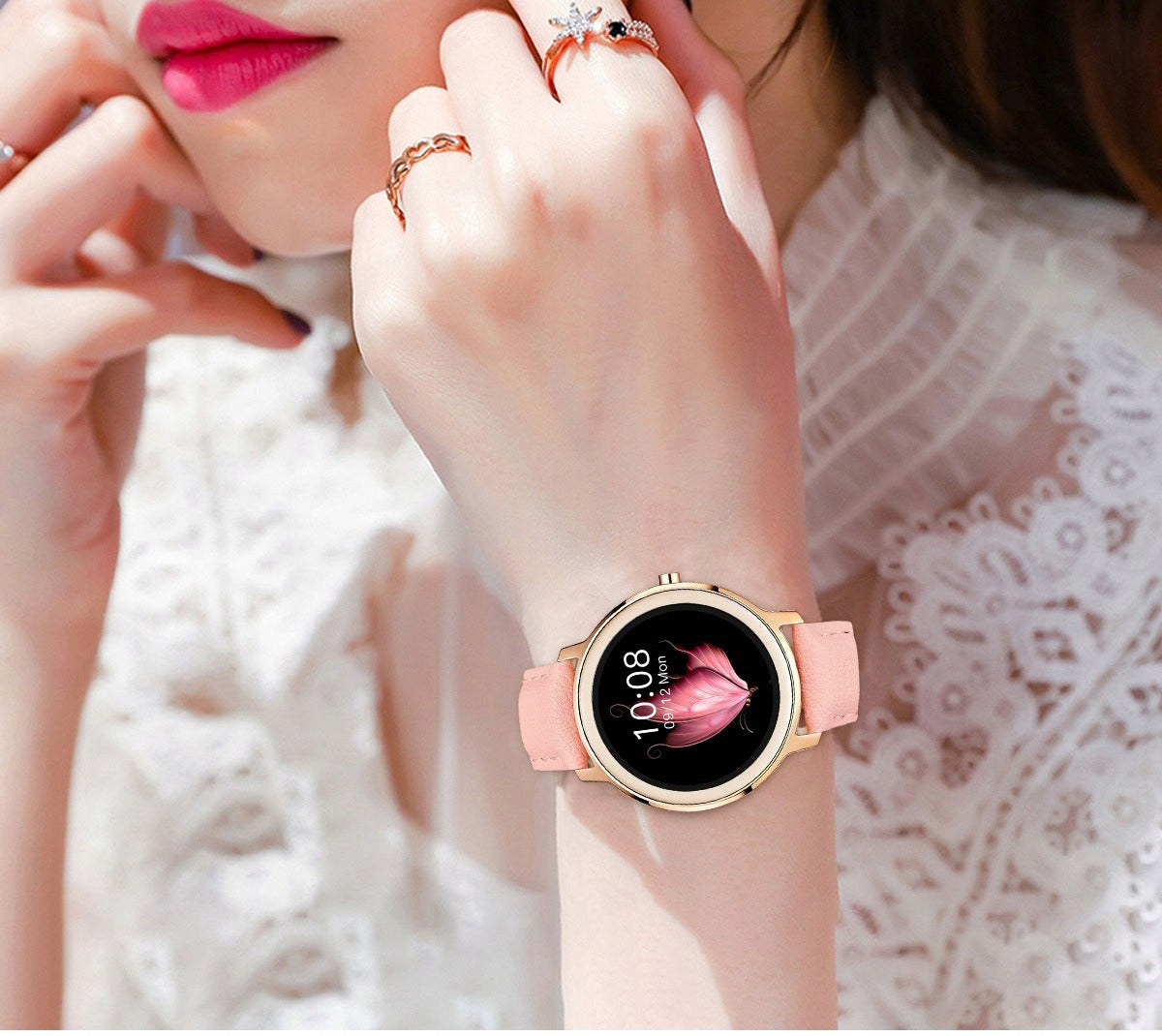 Smartwatch Bemi VEN pink Packaging status original