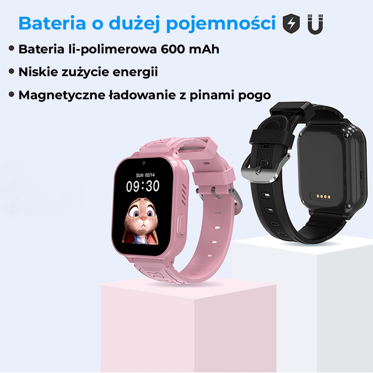 Smartwatch Blavec Kids K02 black Manufacturer code Smartwatch dla dziecka k02 c