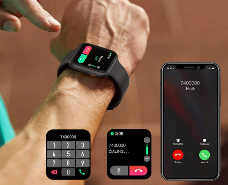 Smartwatch Bribejat BT3 black Packaging status original