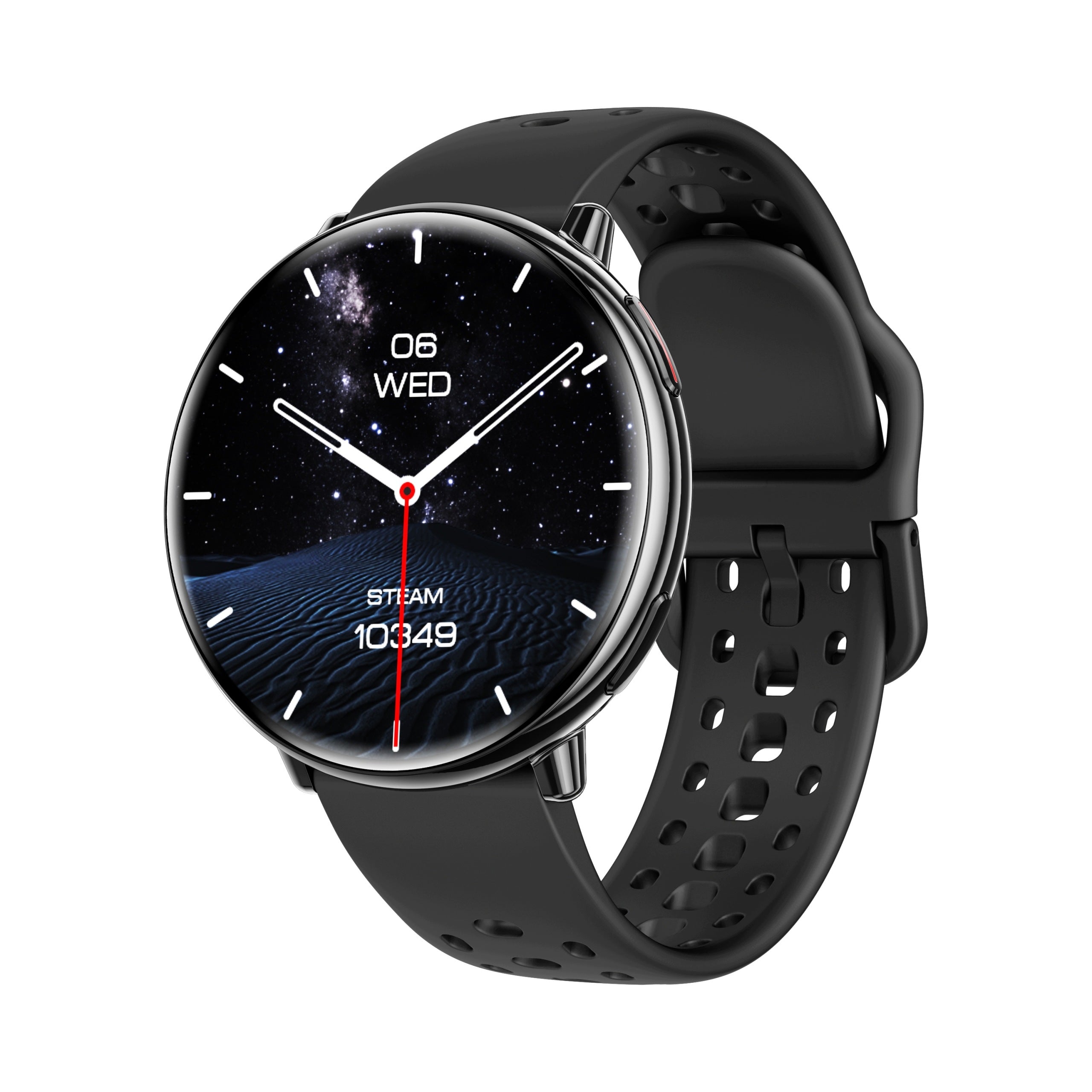 Smartwatch C33 1.43" | GPS | AMOLED | BLE 5.4 | IP65 | Android iOS | Black Packaging status original