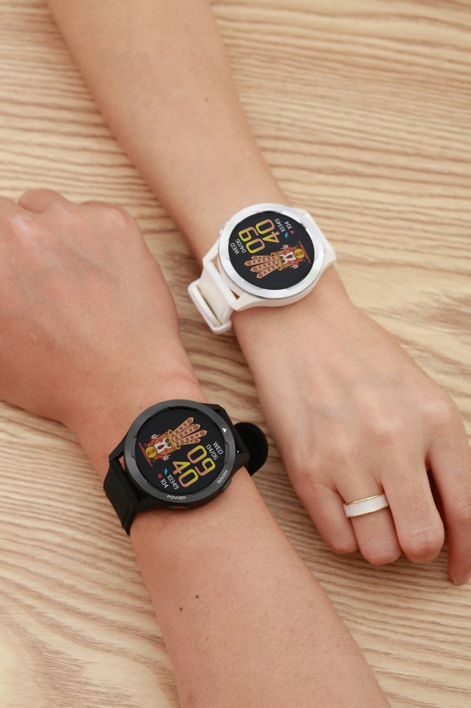 Smartwatch CAMSMART WATCH SMARTWATCH UNISEX SPORTS TALK TEL black Brand no brand