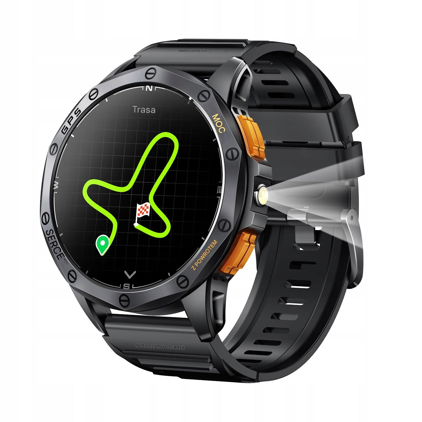 Smartwatch CR-K67 black 2 pcs bracelet + protective glass Model K67