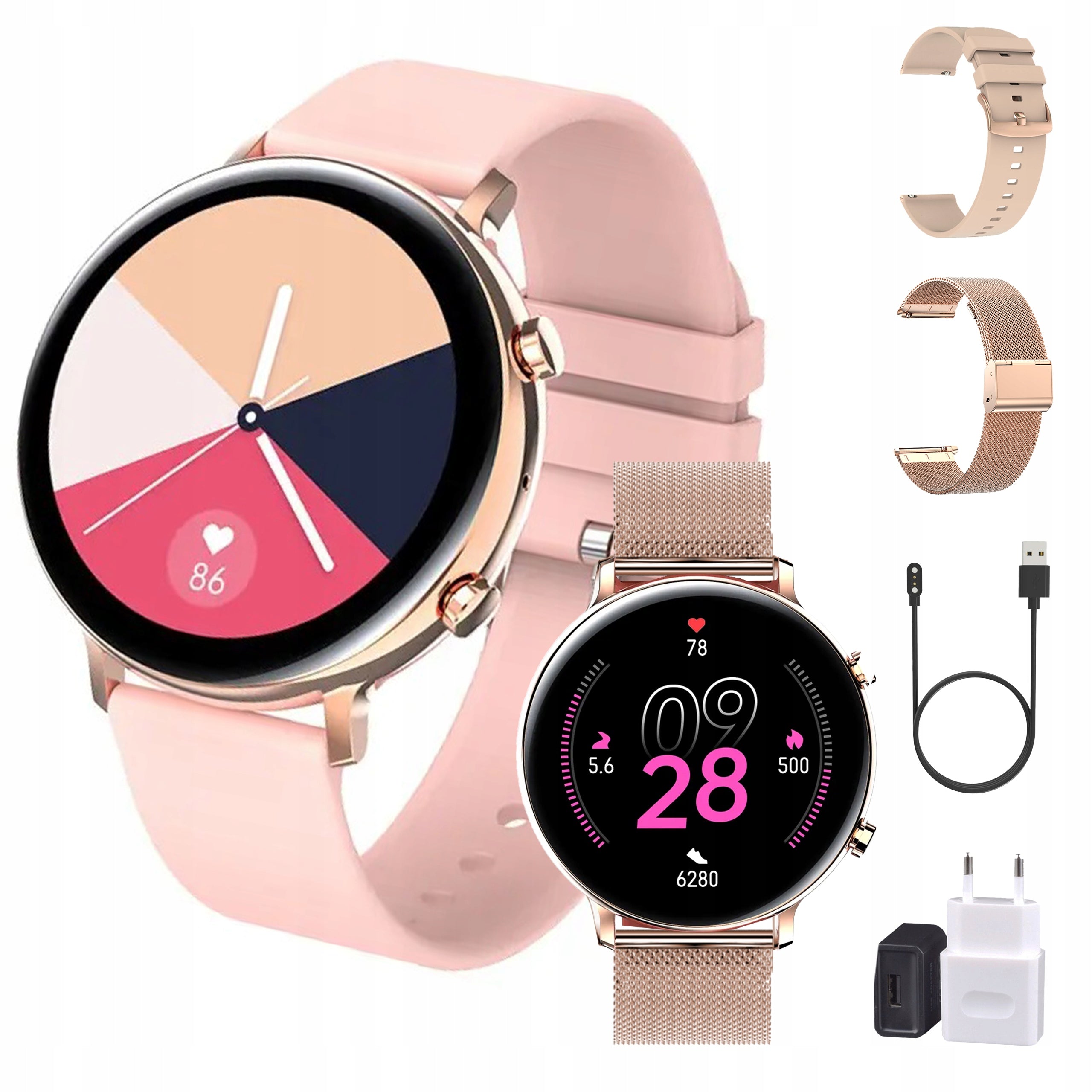 Smartwatch Calvarywatch CW33 PRO pink