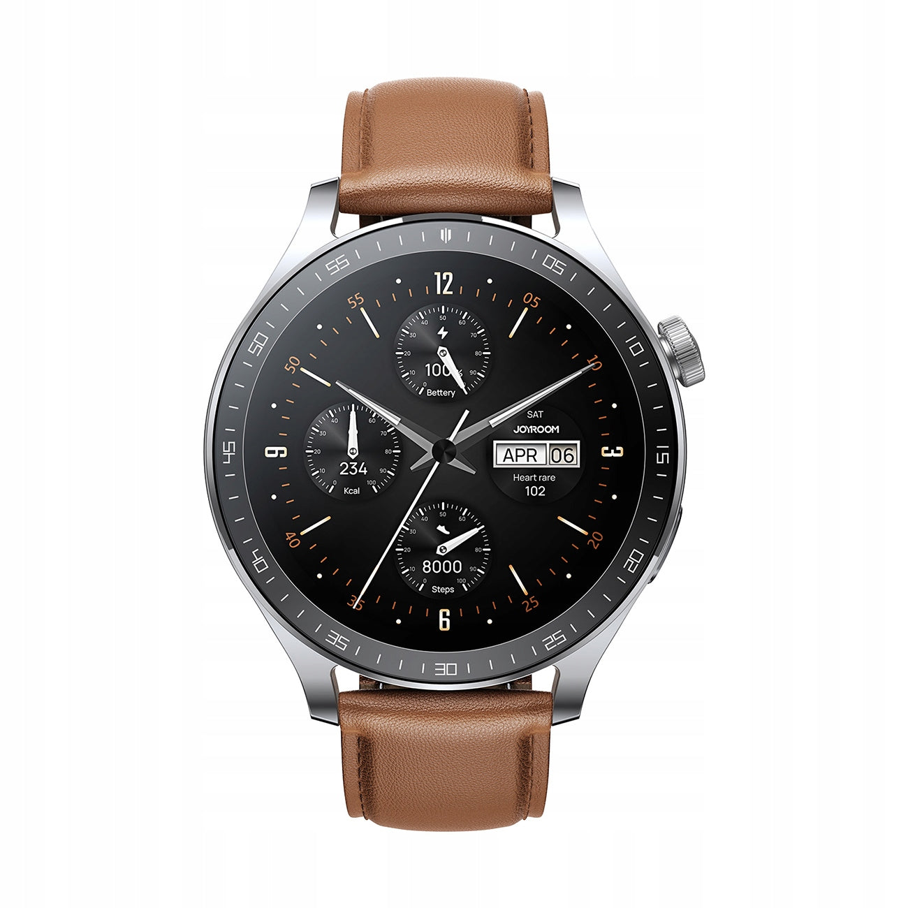 Smartwatch Classic Series JR-FC2 Pro with answering function silver Packaging status original