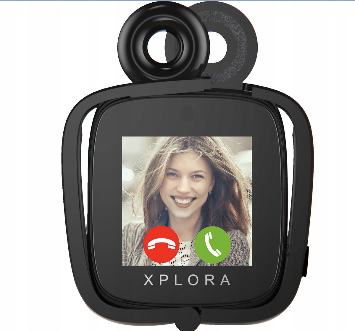 Smartwatch Clip XPLORA GO Clip for Children GPS Akcesoria Black Packaging status original