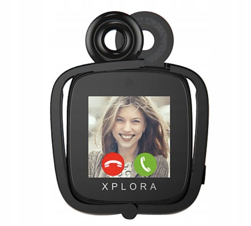 Smartwatch Clip XPLORA GO Clip for Children GPS Akcesoria Black