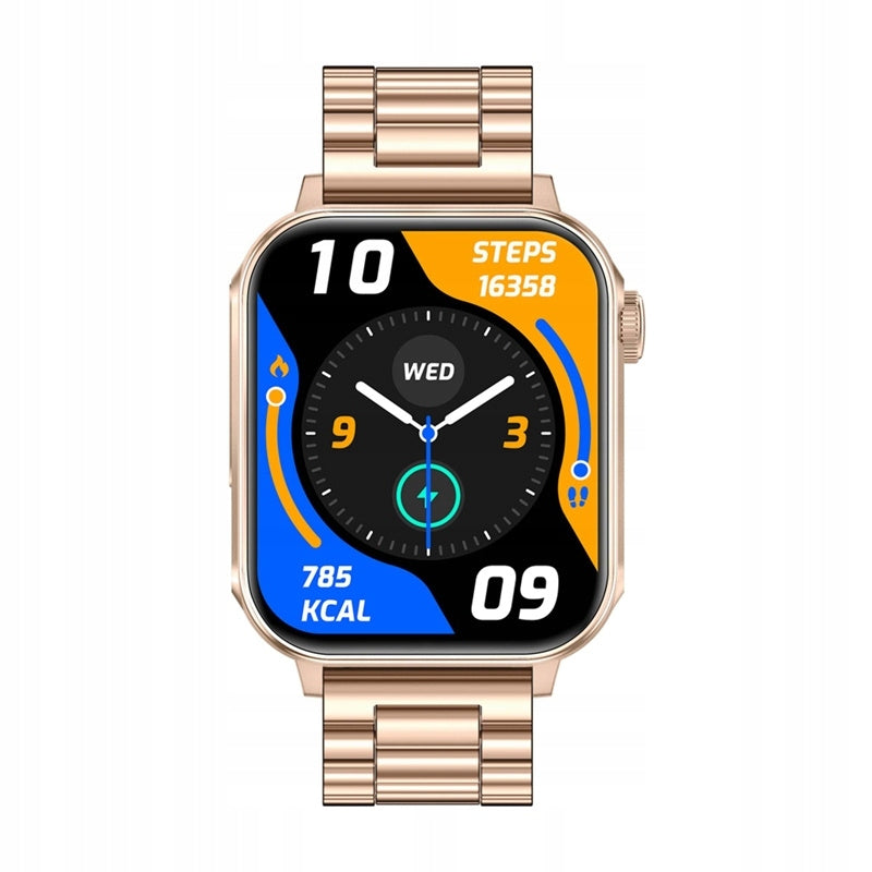 Smartwatch Colmi P80 gold 1.83" HD talk BT 100 sports modes Packaging status original
