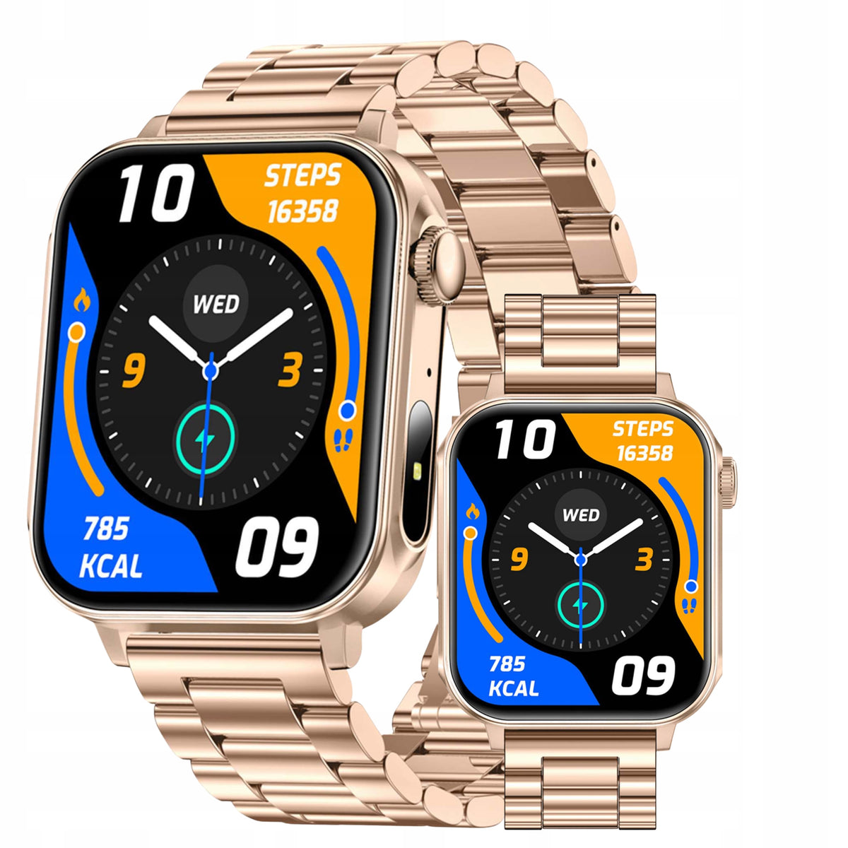 Smartwatch Colmi P80 gold 1.83" HD talk BT 100 sports modes