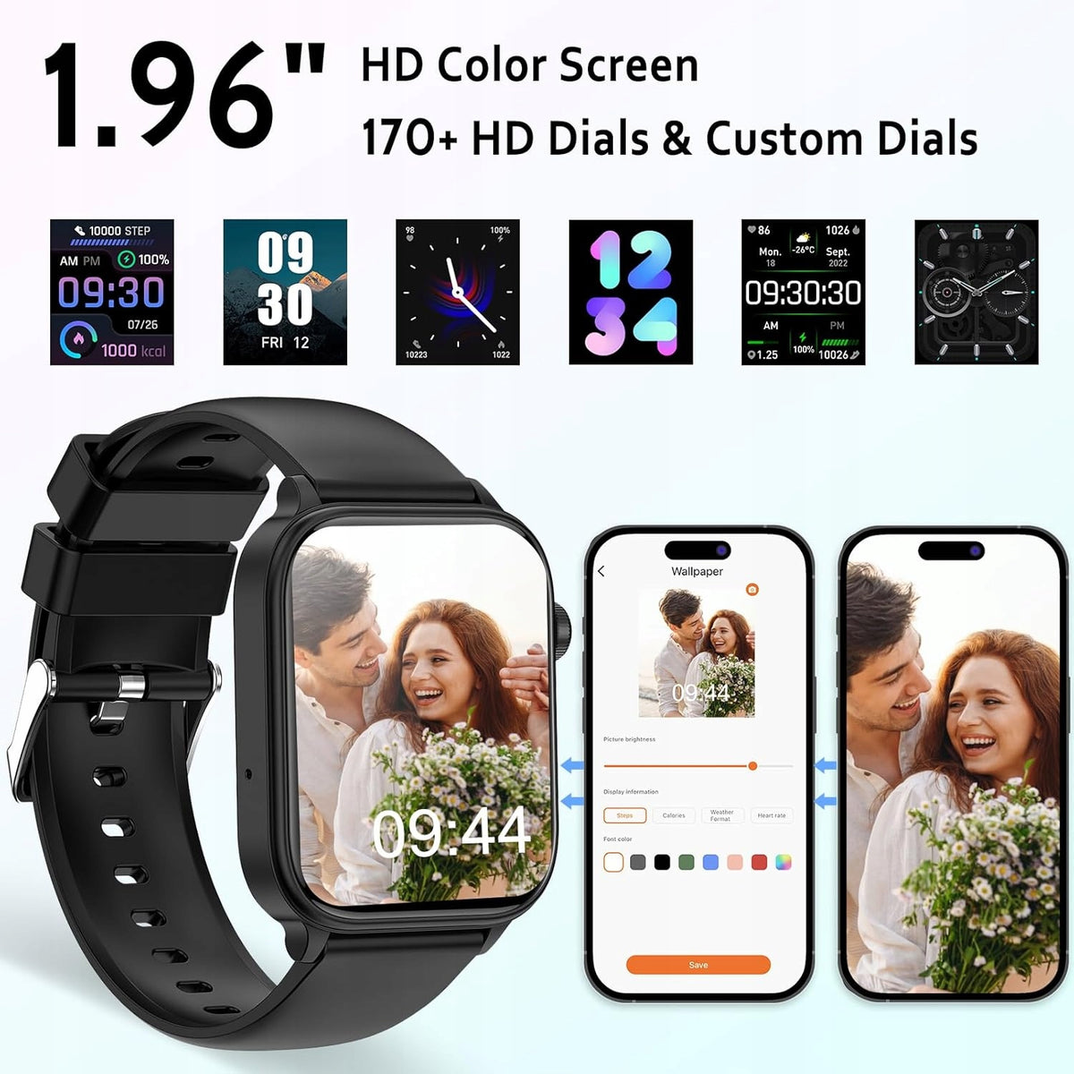 Smartwatch ECG + HRV/uric acid/BMI/ with Bluetooth/SOS NX13 connection Model other