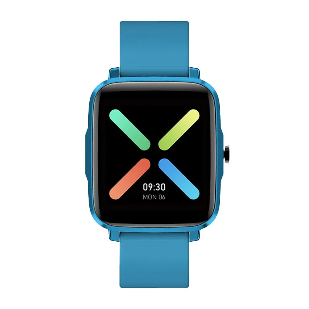 Smartwatch F2 blue, pressure, temperature, heart rate. Packaging status original