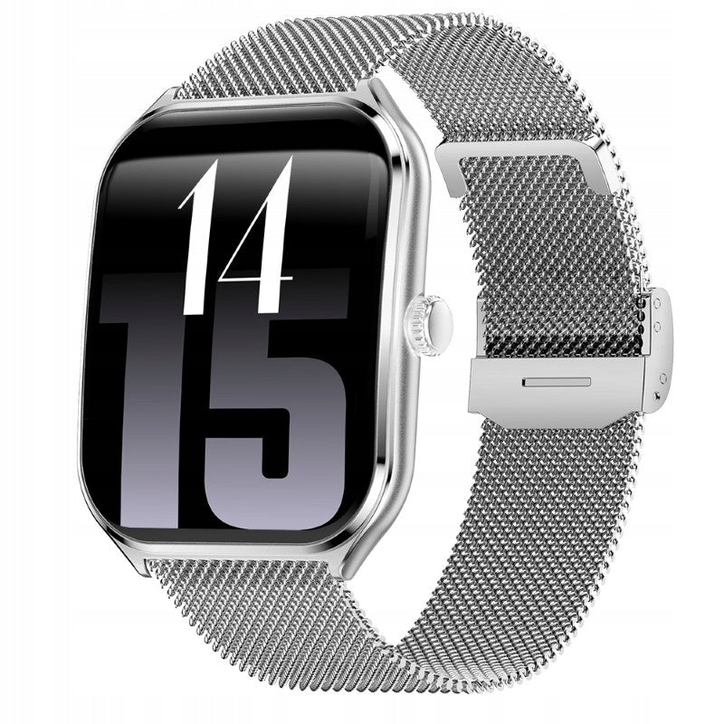 Smartwatch FW74 Aurum Slim Silver Two Strips IP67 200 mAh AMOLED 1.93”