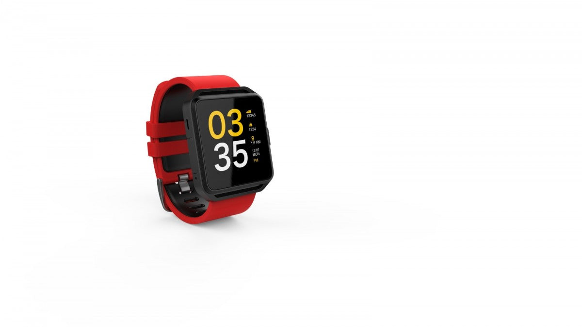 Smartwatch FitGo FITGOFW15RED red Packaging status original