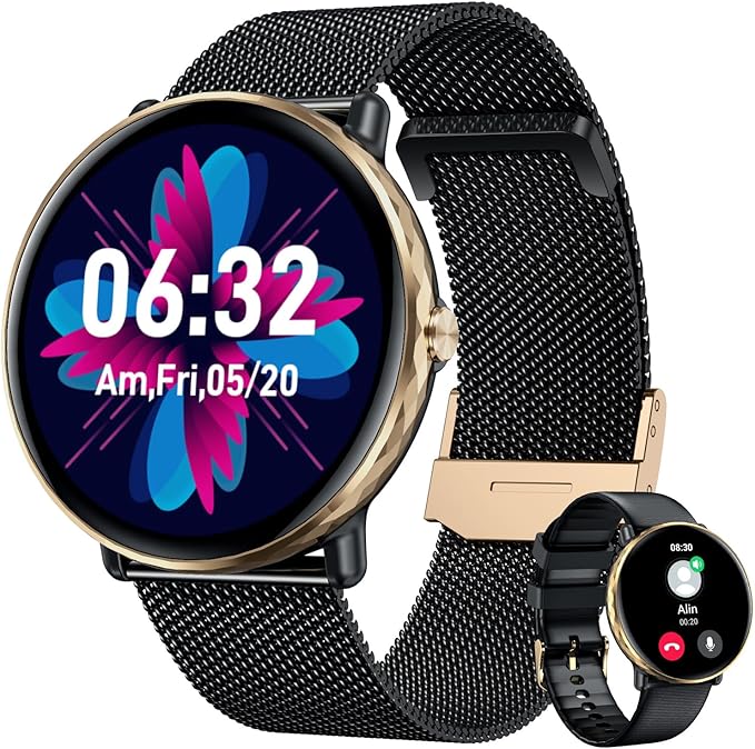 Smartwatch Fitness CatShin Android iOS AMOLED 1,43 HD Women Sports