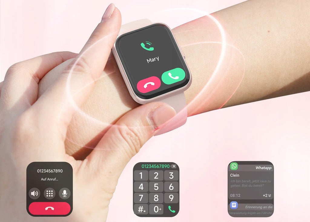 Smartwatch Fitpolo ID208Plus Bluetooth Alexa Conversations IP68 110 Modes Manufacturer code Smartwatch Fitpolo ID208Plus Bluetooth