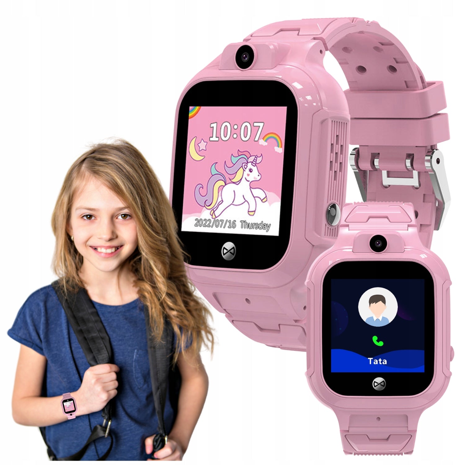 Smartwatch For Children Watch Girls on GPS card WIFI SOS CALLING