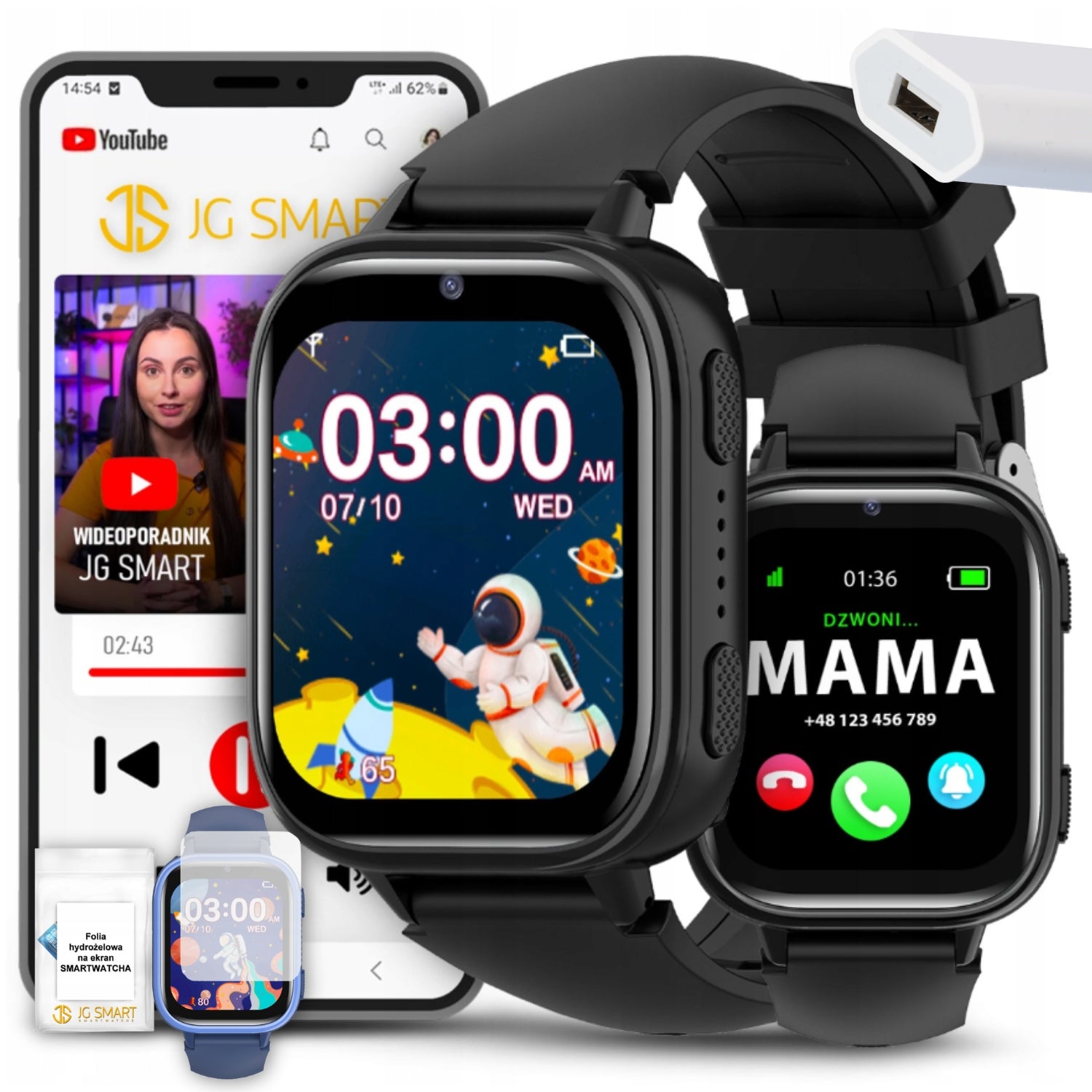Smartwatch For Children Watch SIM Phone Games Learning Camera Fairy Tales