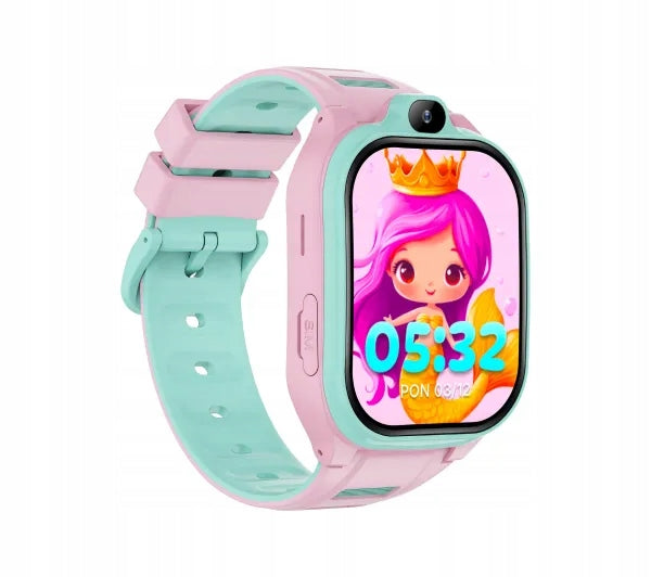 Smartwatch Forever Kids 4G Boost nanoSIM WiFi GPS SOS Camera Pink Model BOOST KW-530