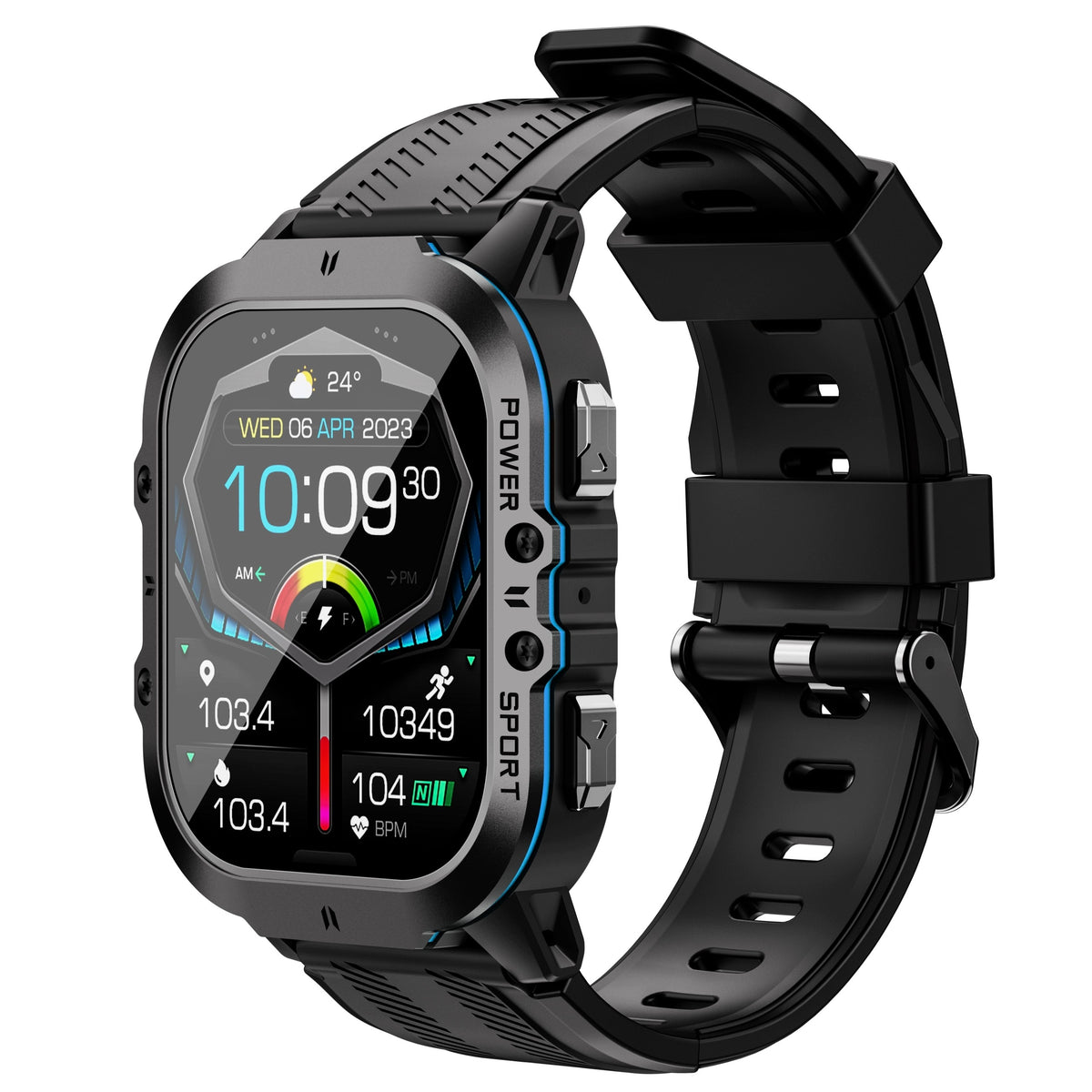 Smartwatch Fossibot Viran C26 black Manufacturer code 6976133240665