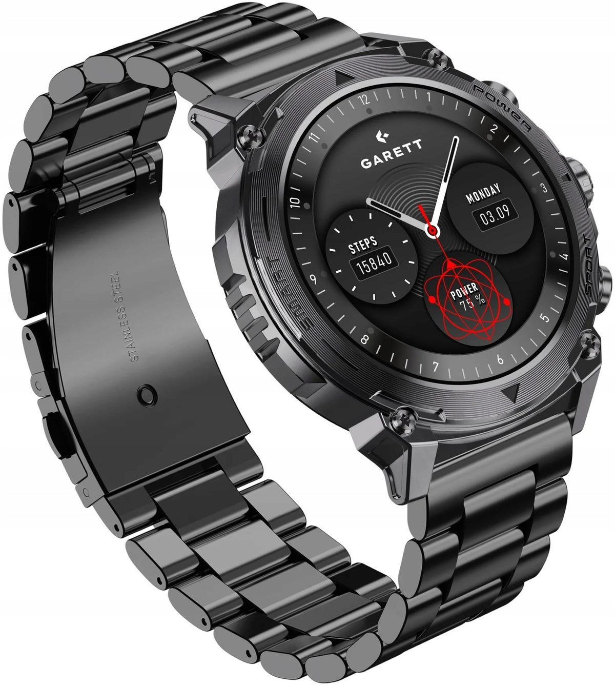 Smartwatch GARETT Atom Black