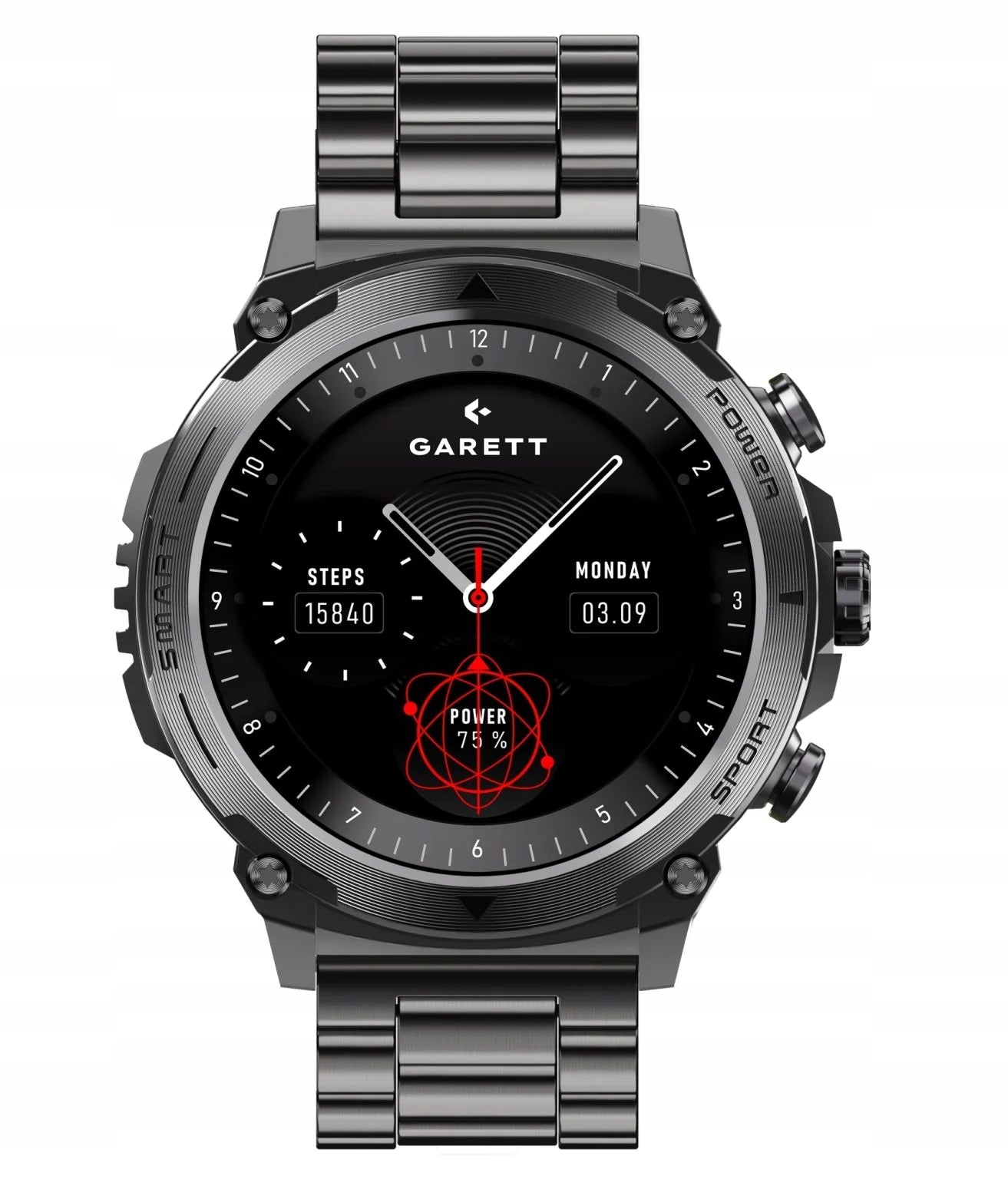 Smartwatch GARETT Atom Steel Black Model other