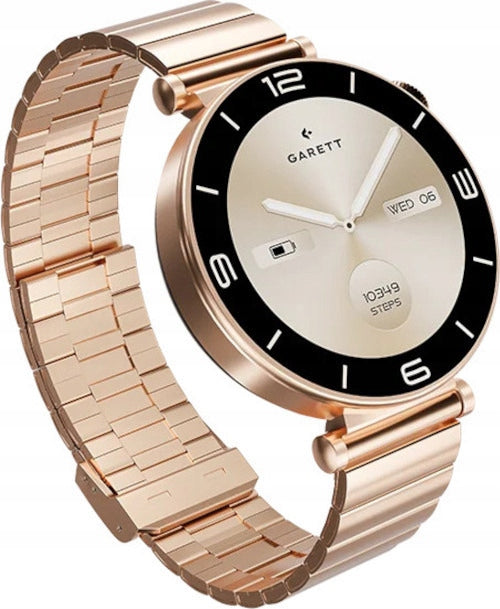Smartwatch GARETT Rose Gold Steel