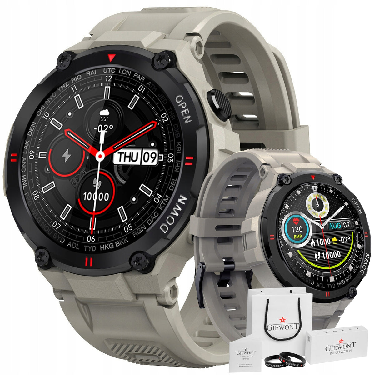 Smartwatch GIEWONT Grey GW430-2