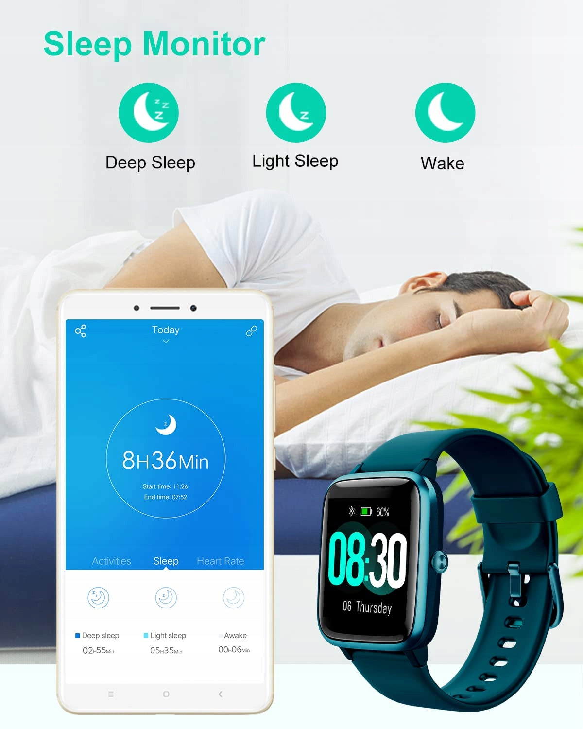 Smartwatch GRV Smart Watch black Manufacturer code 1kjhuy76t5r4e678