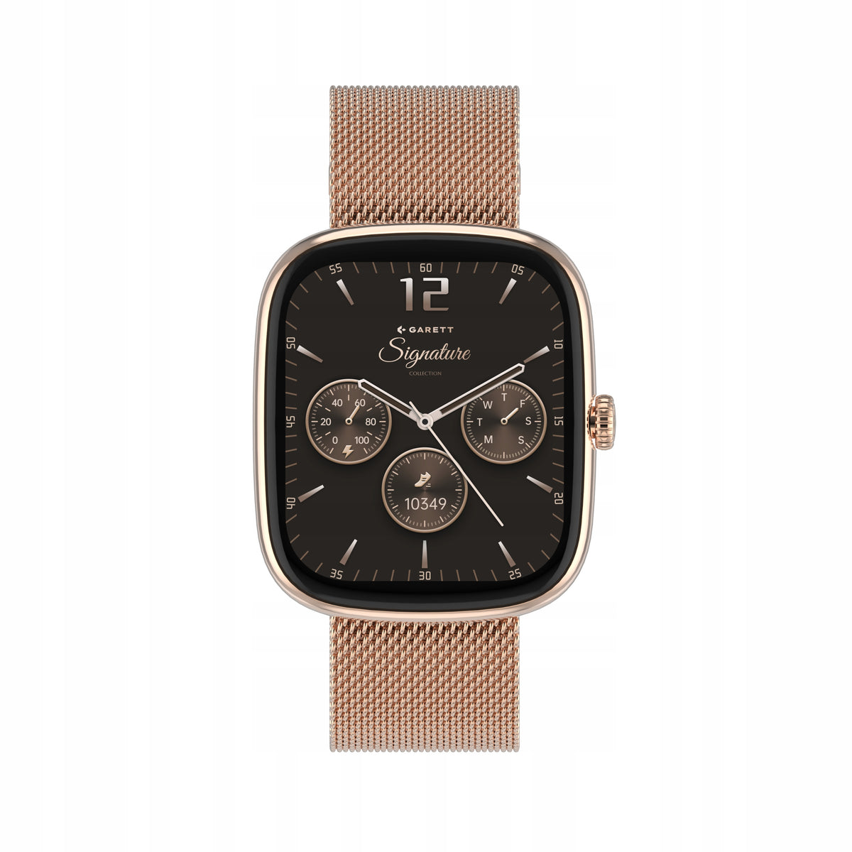 Smartwatch Garett Flow Pink Gold AMOLED 1,75" Bluetooth Conversations IP68 Manufacturer code 5904238485040