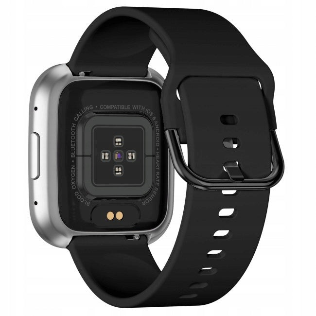 Smartwatch Garett GRC STYLE silver-black Waterproof Sports Manufacturer code 5904238484890