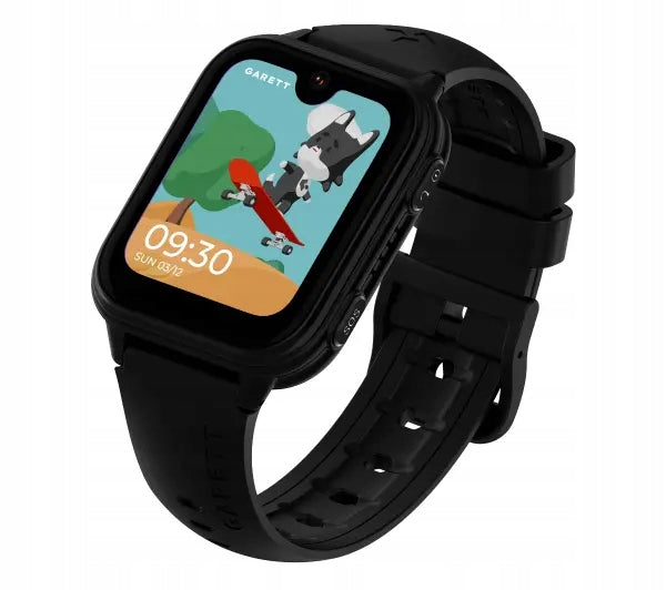 Smartwatch Garett Kids Vibe 4G GPS AMOLED 1,78” LTE SOS Black