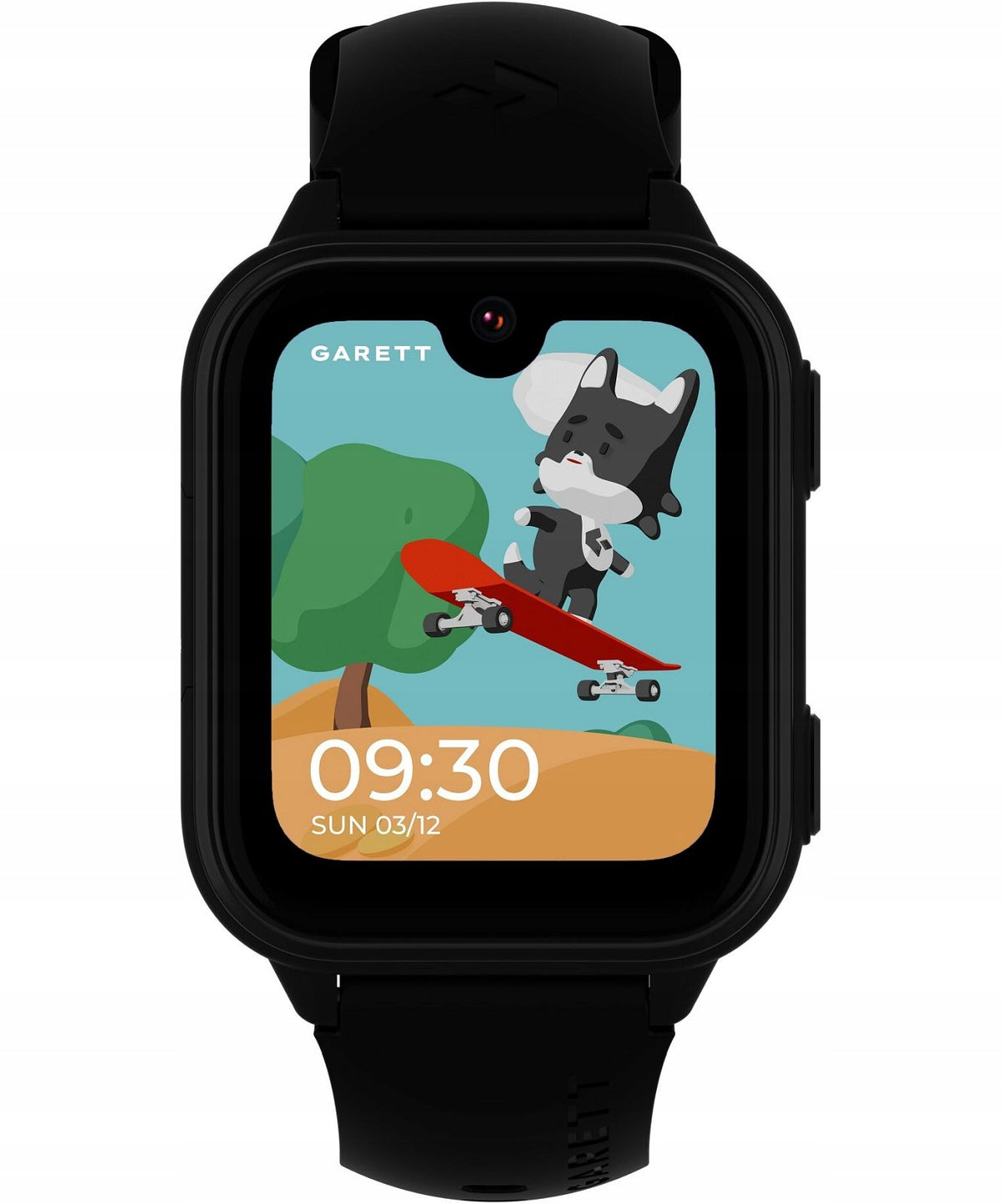 Smartwatch Garett Kids Vibe AI 4G Black Strap material other