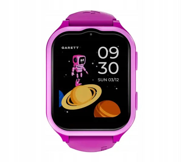Smartwatch Garett Kids eSIM 4G LTE 1,69” GPS SOS IP67 Pink Case color pink