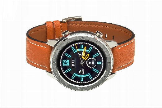 Smartwatch Garett Master RT brown, leather Color brown
