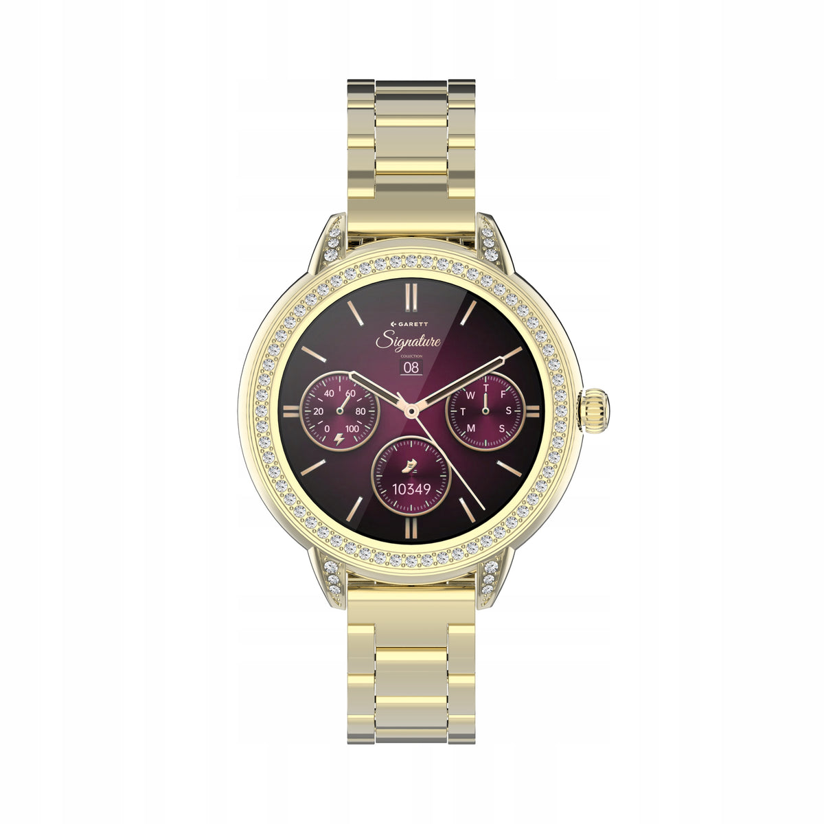 Smartwatch Garett Stella gold AMOLED 1.1 Always On Display Bluetooth IP68 Manufacturer code 5904238485095