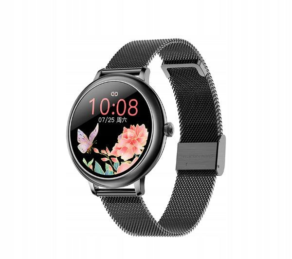 Smartwatch Garett Women Emma Plus black 2 stripes