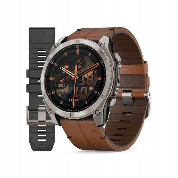 Smartwatch Garmin Fenix 8 51 mm AMOLED Sapphire Titanium ECG