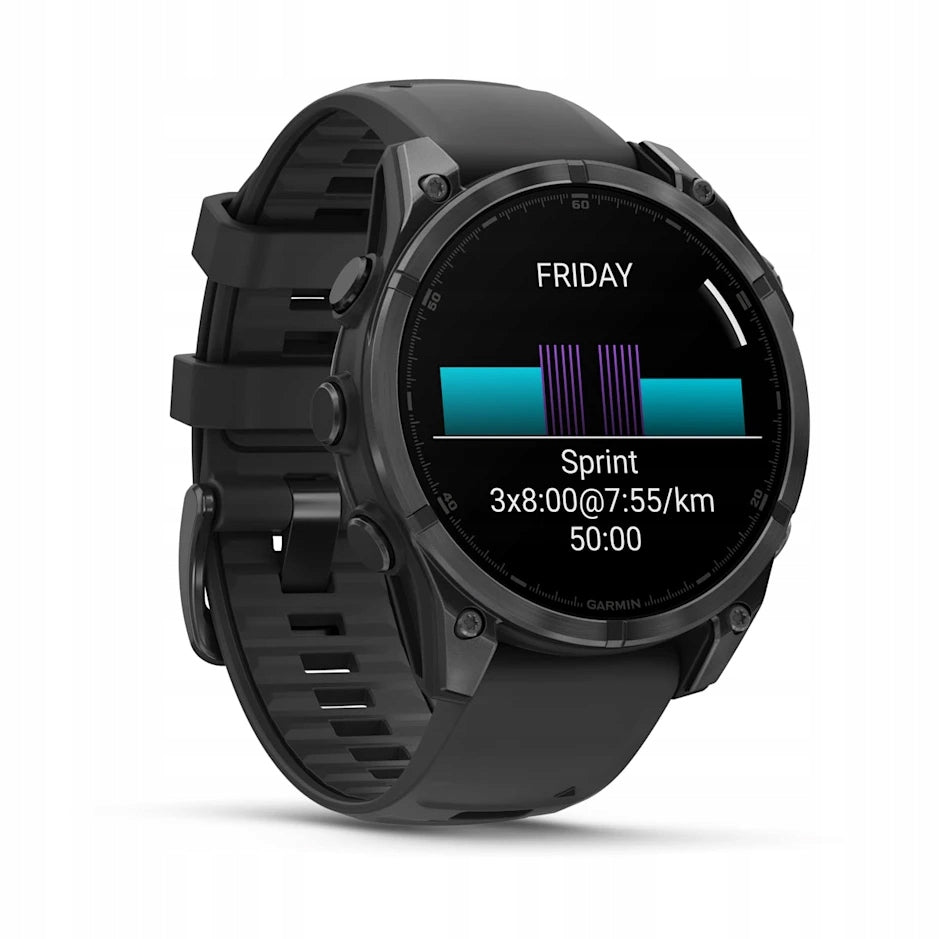 Smartwatch Garmin Fenix 8 AMOLED 47mm Grey (Slate grey) Packaging status original