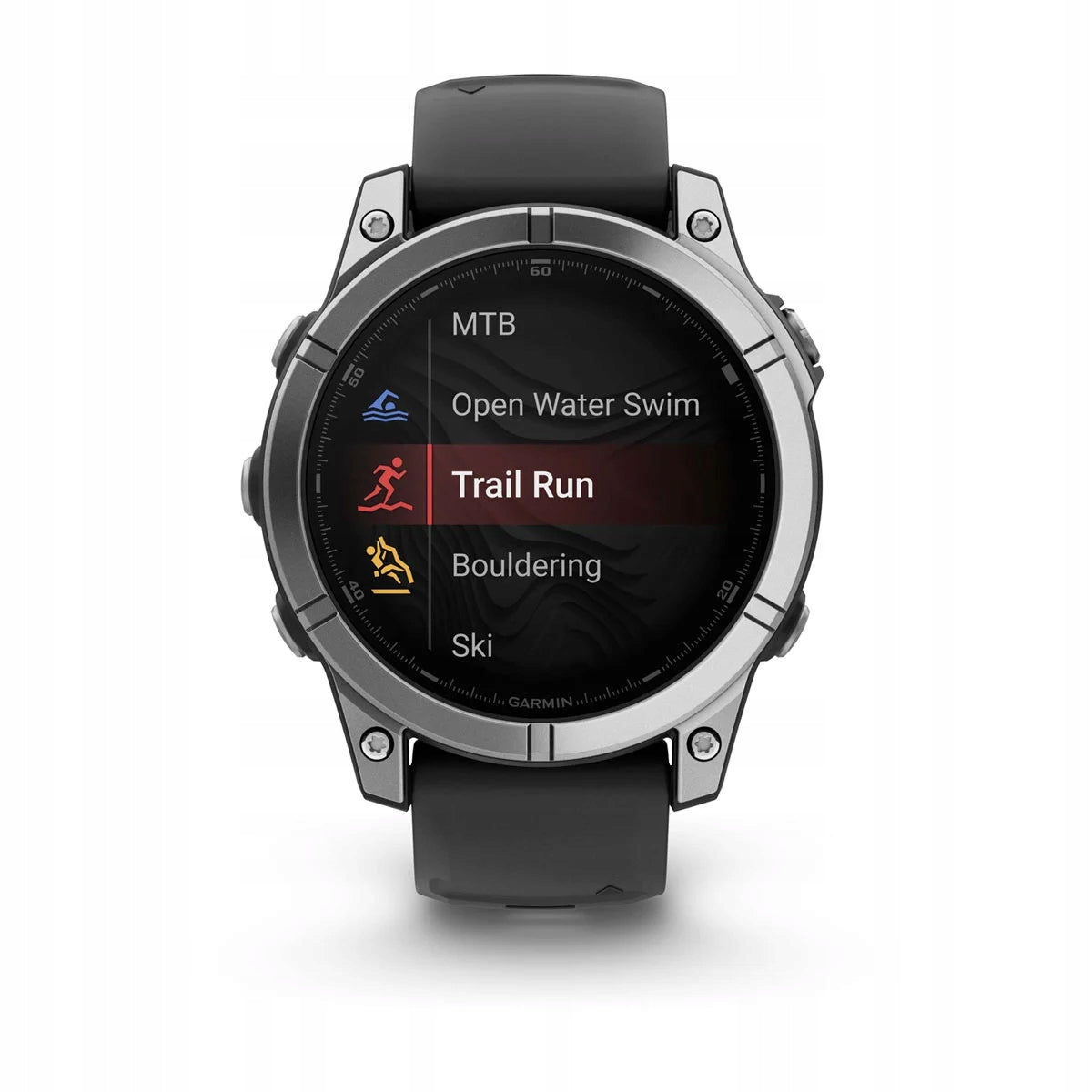 Smartwatch Garmin Fenix E AMOLED stainless steel silver Manufacturer code 010-03025-00