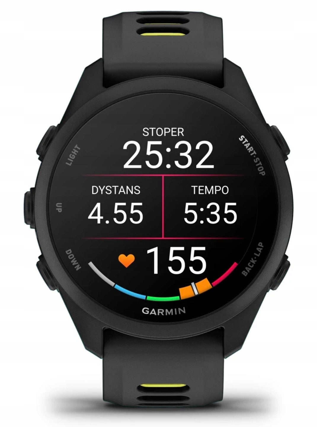 Smartwatch Garmin Forerunner 170 Black / Amp Yellow Packaging status original