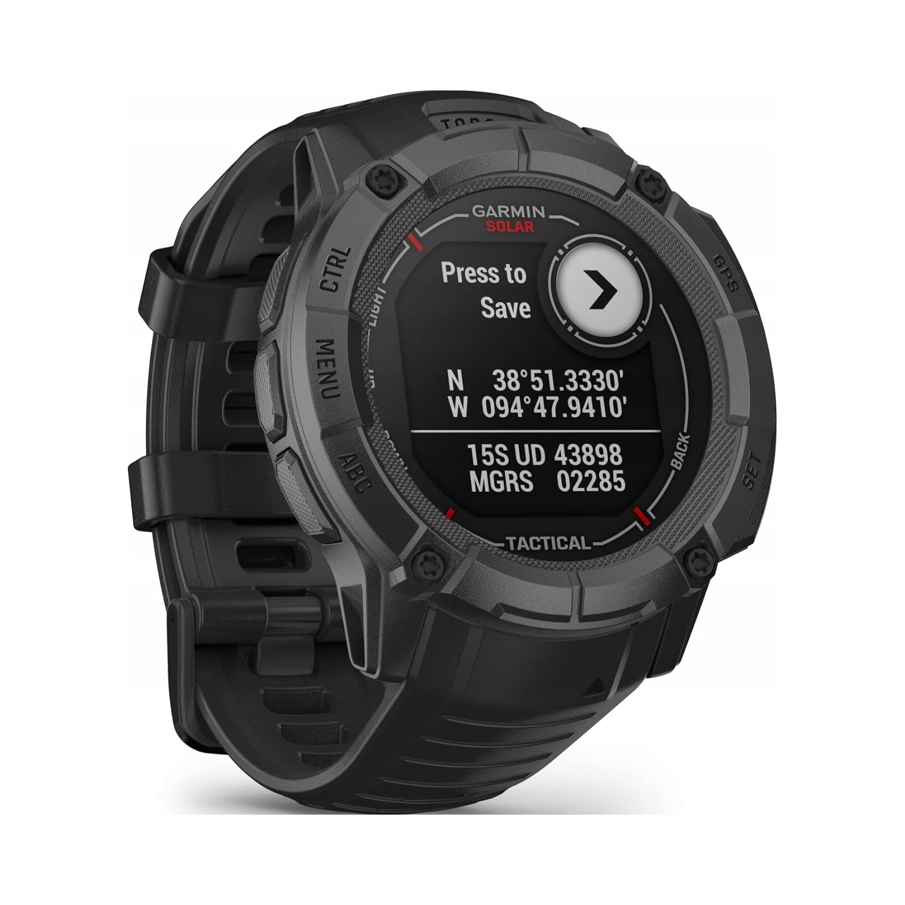 Smartwatch Garmin Instinct 2X Solar Tactical Edition Black