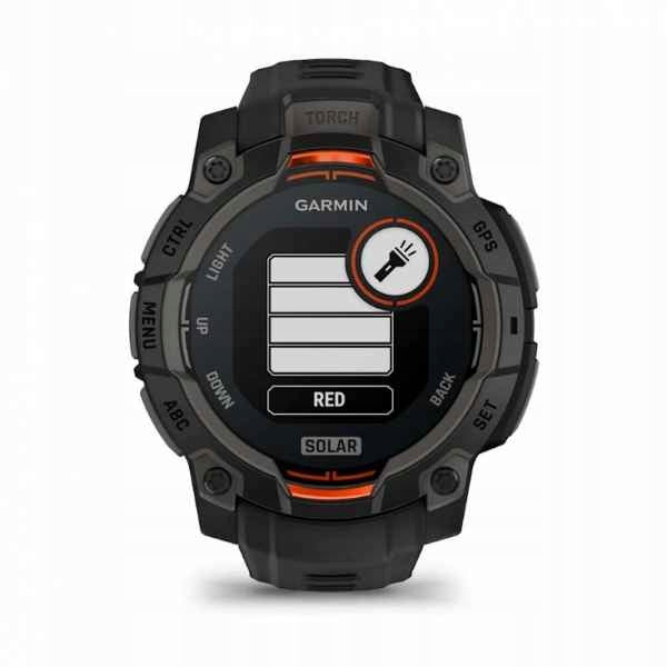 Smartwatch Garmin Instinct 3 45 mm Solar black Manufacturer code 010-02934-00