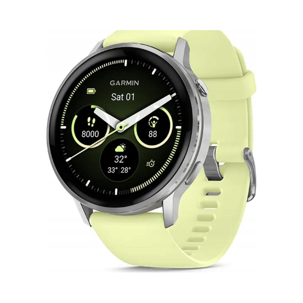 Smartwatch Garmin Venu 4 45 mm green rubber GPS 010-03014-02