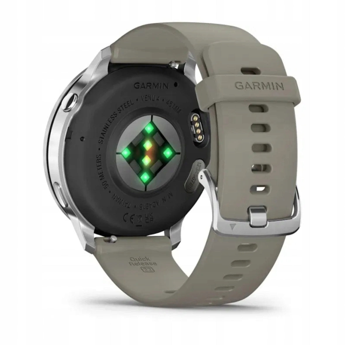 Smartwatch Garmin Venu 4 GPS 45 mm AMOLED 5 ATM silver Packaging status original