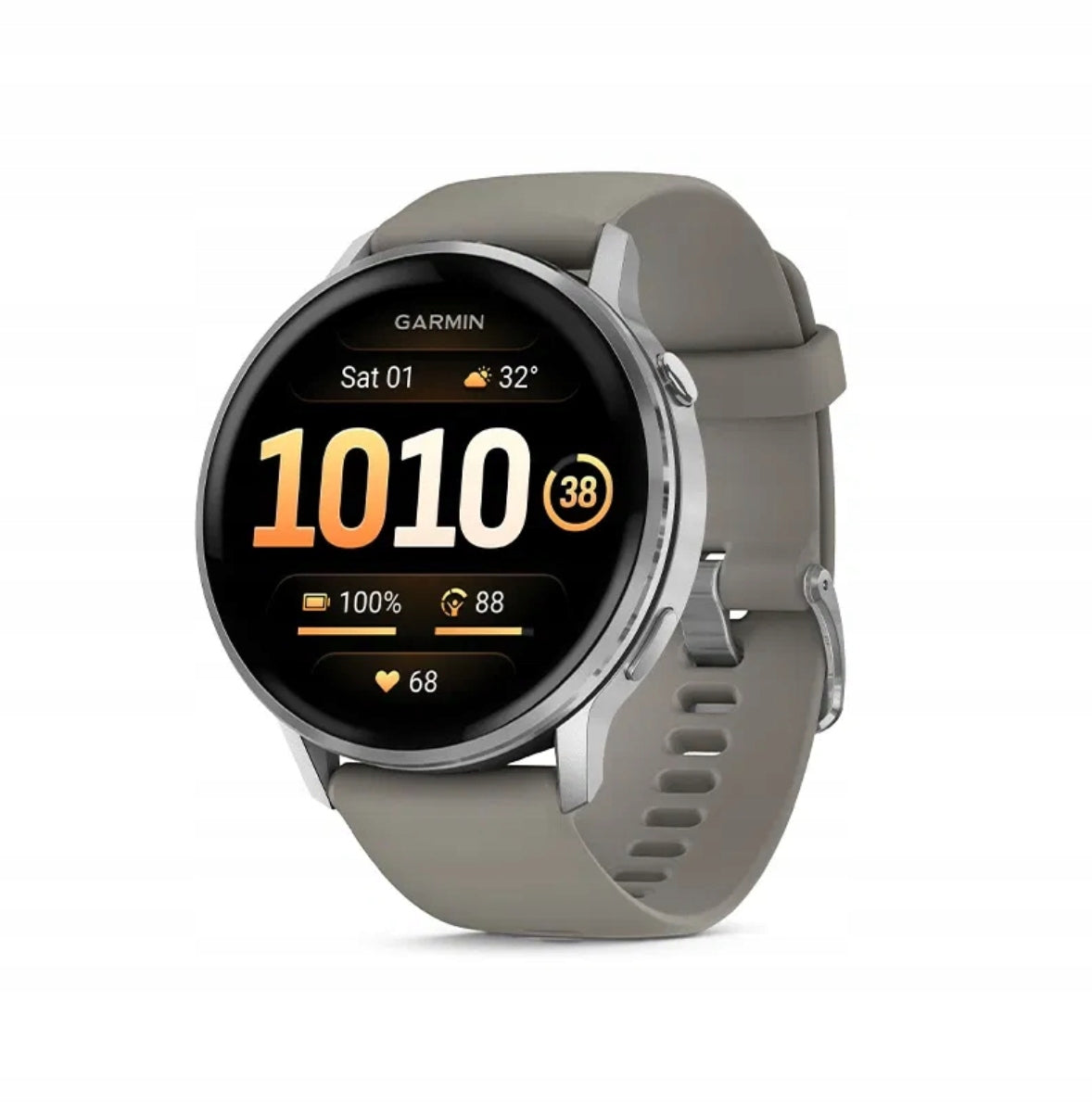 Smartwatch Garmin Venu 4 GPS 45 mm AMOLED 5 ATM silver
