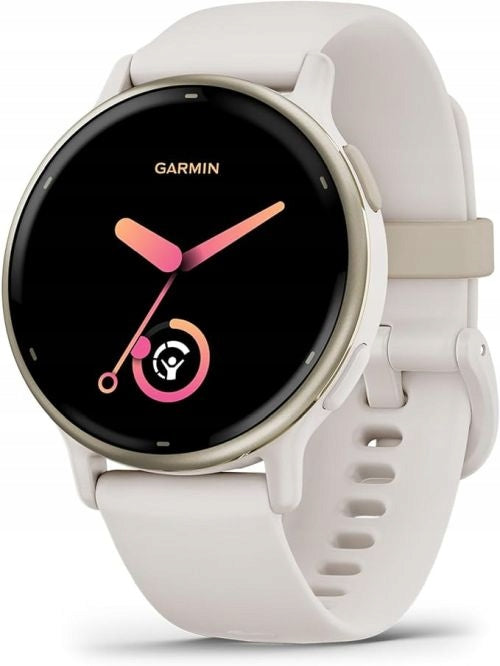 Smartwatch Garmin Vivoactive 5 GPS white and gold